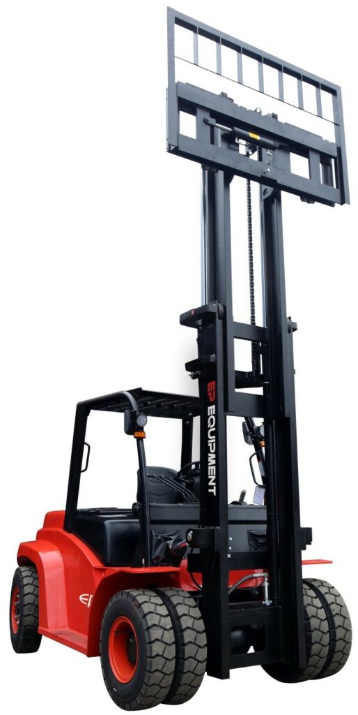 фото Дизельный погрузчик EP CPCD70T8 2W300 (3000 мм) Mitsubishi S6S-T !